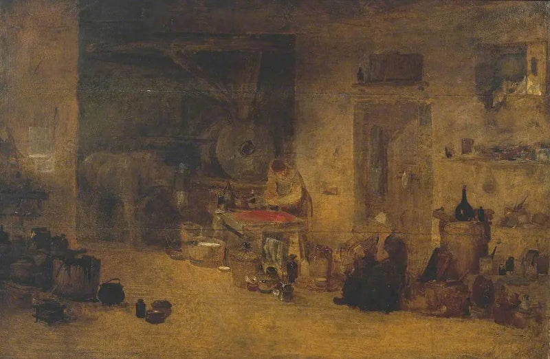 Een Kunstenaarsverfhandelaar's Werkplaats - J. M. W. Turner