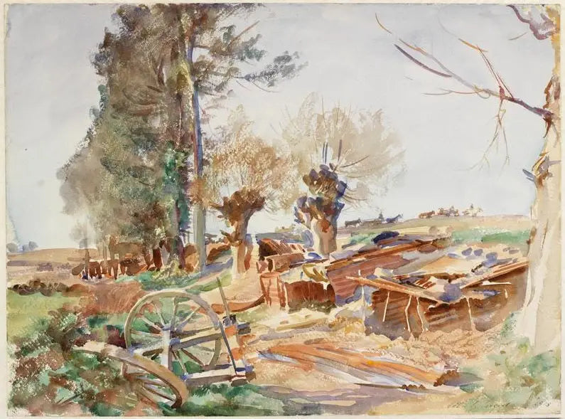 Oude bivakken - John Singer Sargent
