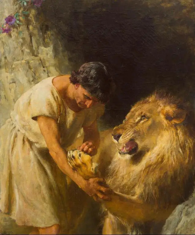 Androclès en de Leeuw - Briton Rivière

Source:
Androclès et le Lion - Briton Rivière