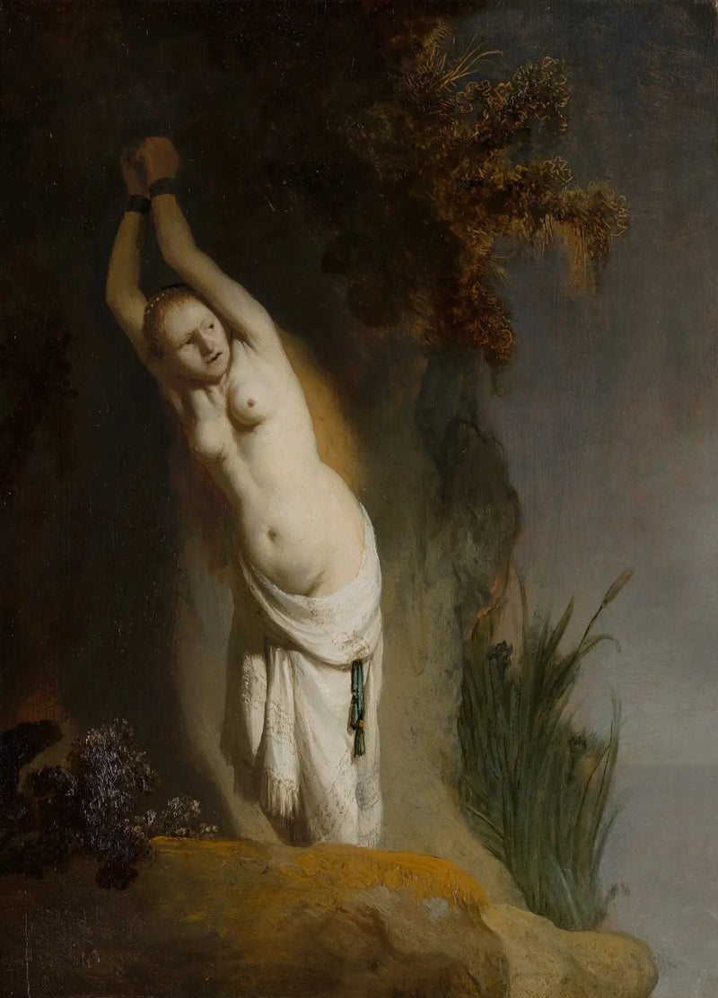 Andromeda in ketenen - Rembrandt