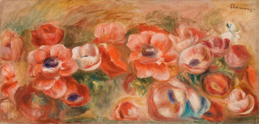Anemonen (Anemonen) - Pierre-Auguste Renoir