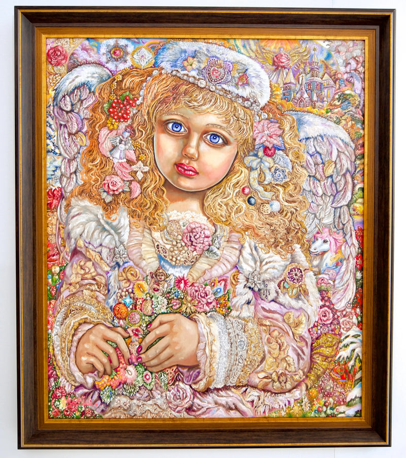 Kerstlichtengestalte  | 60x75cm