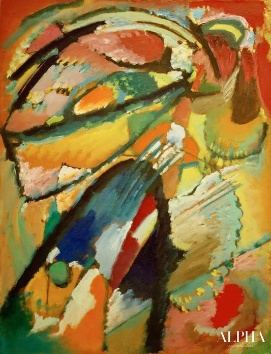 Ange du Jugement dernier - Vassily Kandinsky - Reproductions de tableaux et peintures haut de gamme