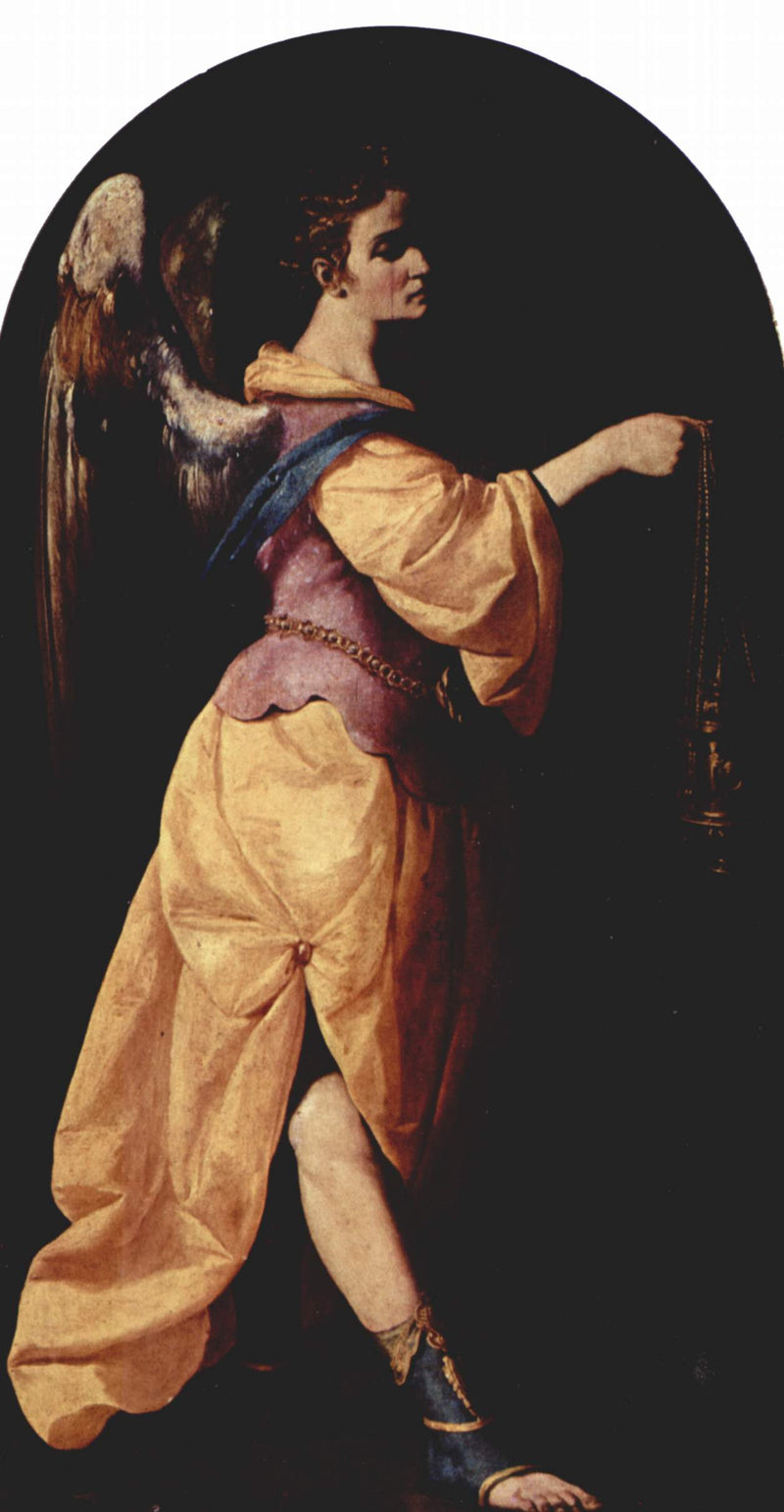 Engel met een wierookvat - Francisco de Zurbarán
