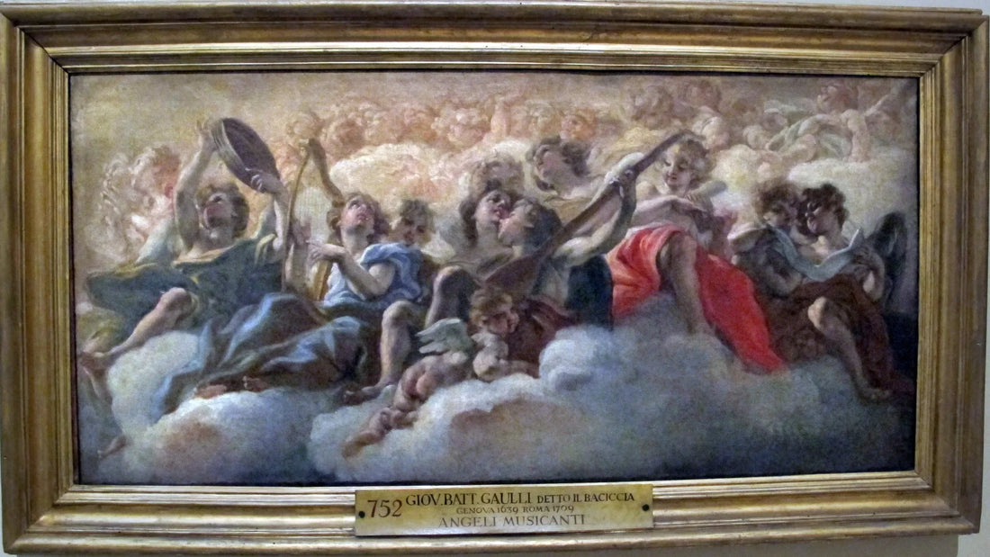 Angeli musicanti - Giovanni Battista Gaulli