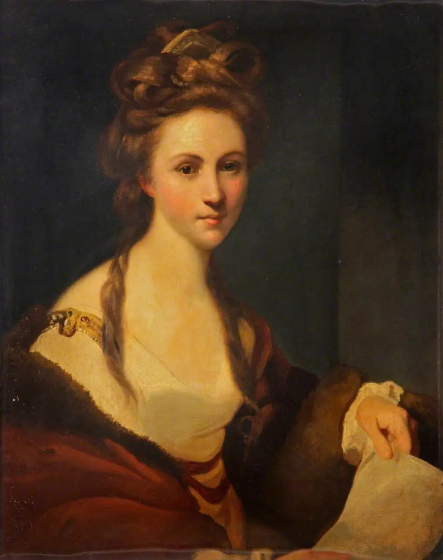 Angélique Kauffman (1740–1807) - Joshua Reynolds

Source:
Angélique Kauffman (1740–1807) - Joshua Reynolds