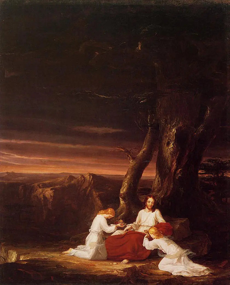 Engel die zich wijden aan Christus in de natuur - Thomas Cole

Source:
Anges se dévouant au Christ dans la nature - Thomas Cole