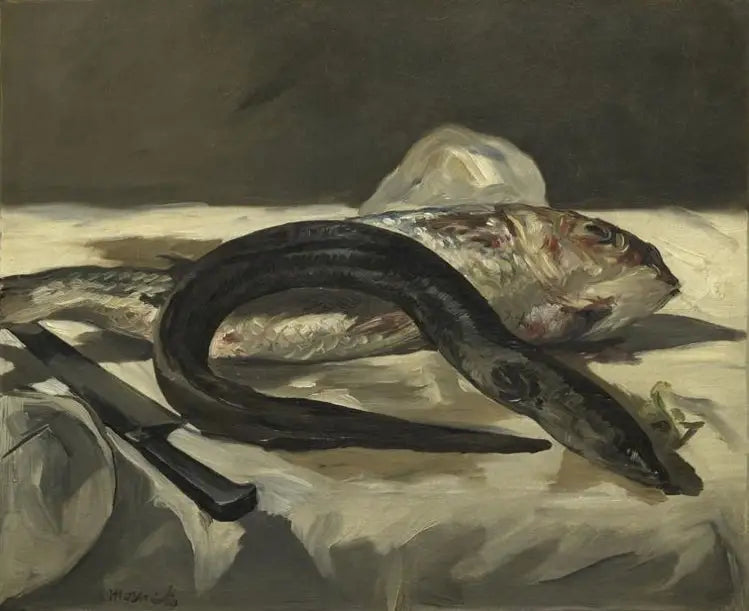 Aal en Rode Poon - Édouard Manet