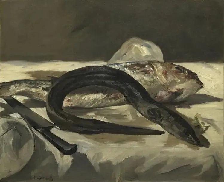 Aal en Rode Poon - Édouard Manet