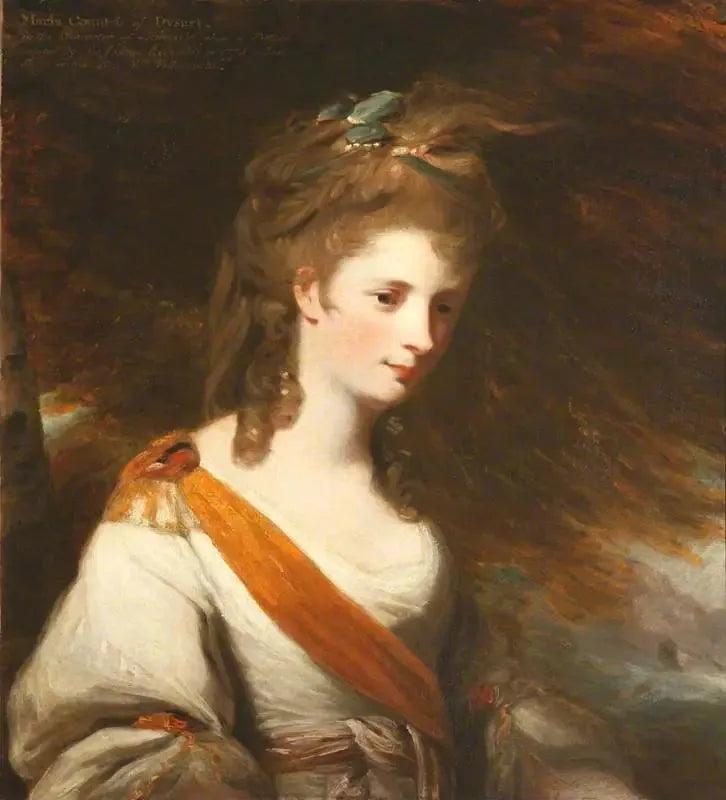 Anna Maria Lewis, gravin de Dysart (1745-1804) in de rol van Miranda (naar Reynolds) - John Constable