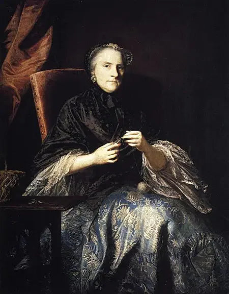 Anne, tweede gravin van Albemarle, geboren als Anne Lennox (1703-1789) - Joshua Reynolds

Source:
Anne, deuxième comtesse d'Albemarle, née Anne Lennox (1703-1789) - Joshua Reynolds