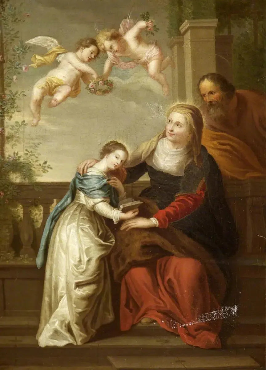 Anne en Joachim met de Maagd Maria - Peter Paul Rubens