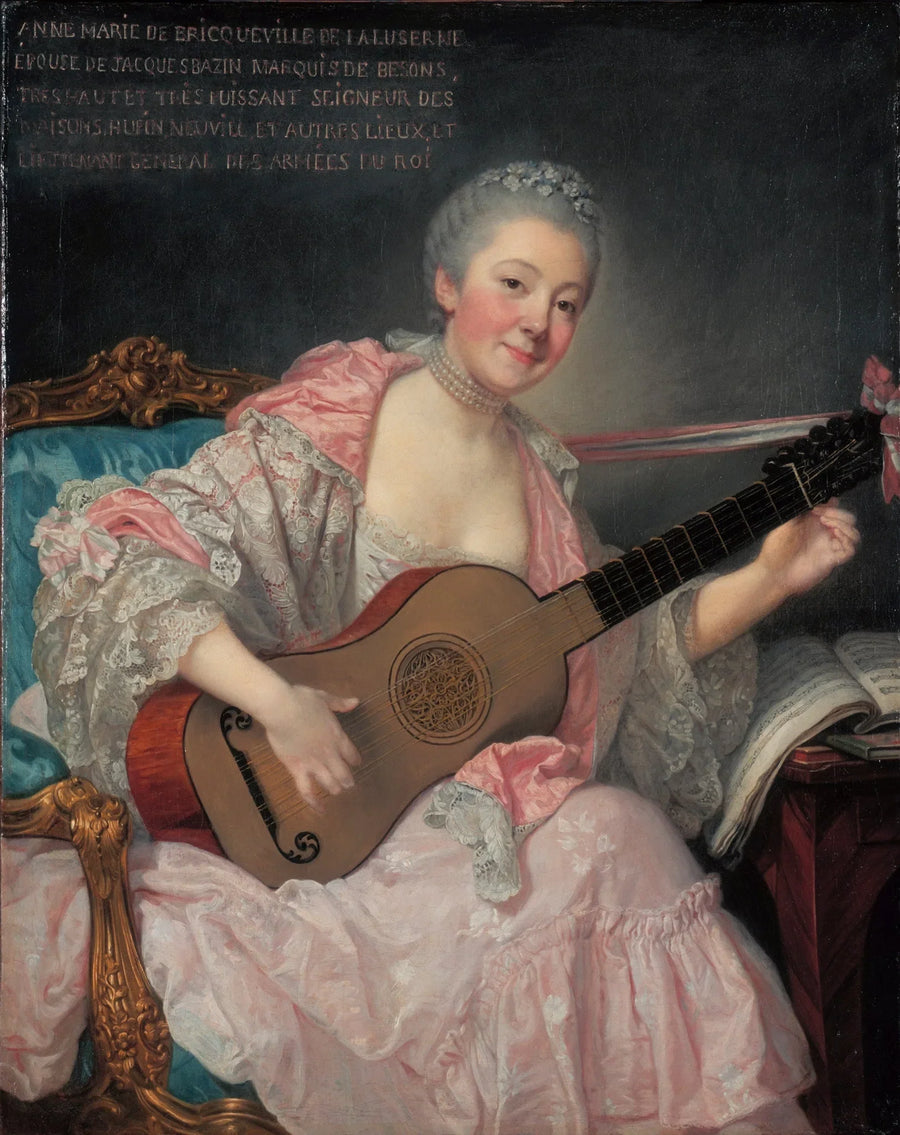 Anne-Marie de Bricqueville de Laluserne, markiezin van Bezons - Jean-Baptiste Greuze
