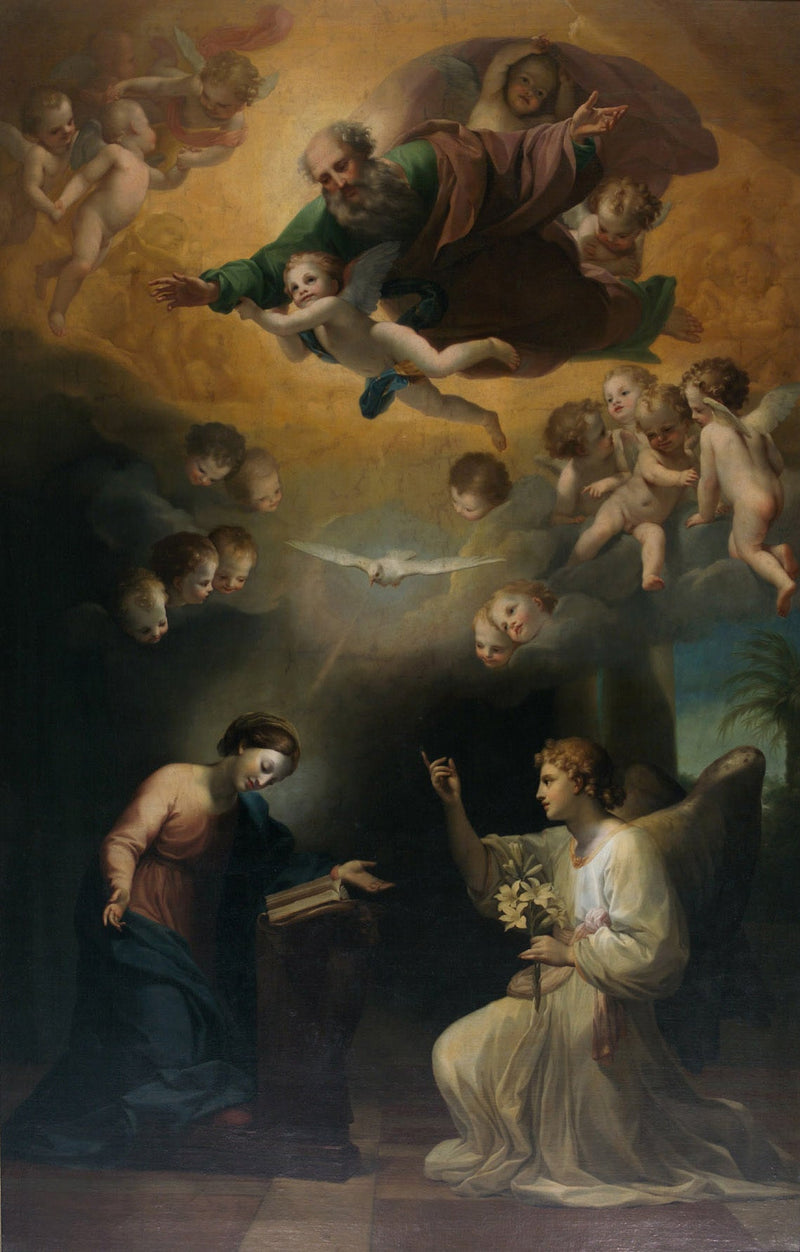 Aankondiging aan Maria - Anton Raphael Mengs