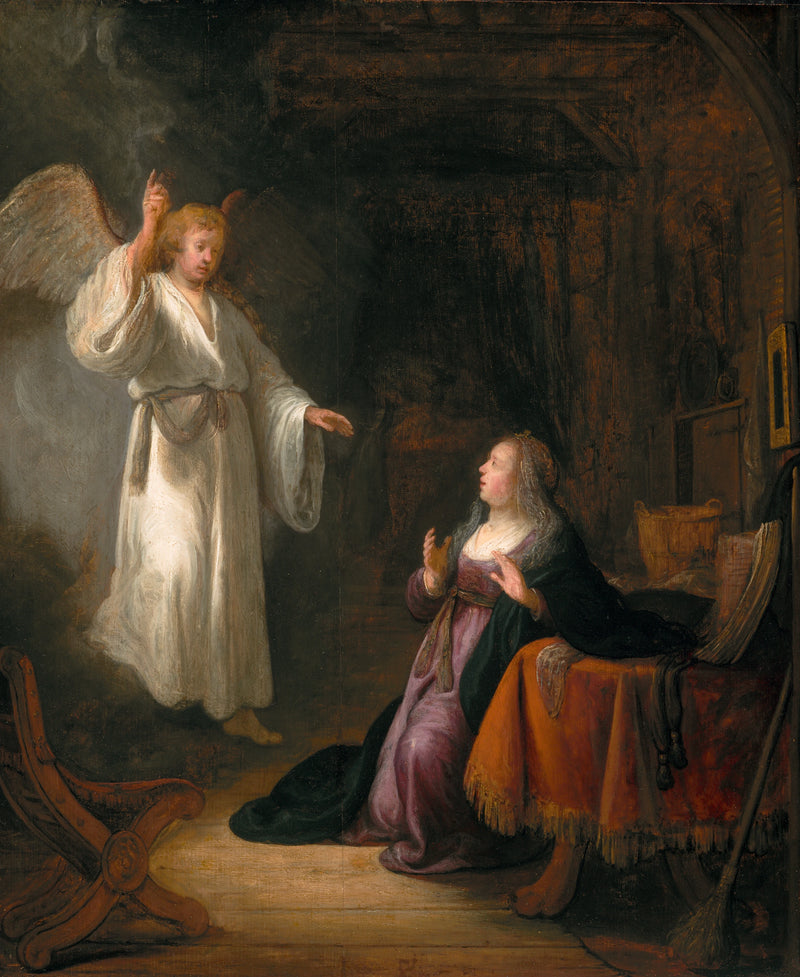 De Aankondiging - Rembrandt