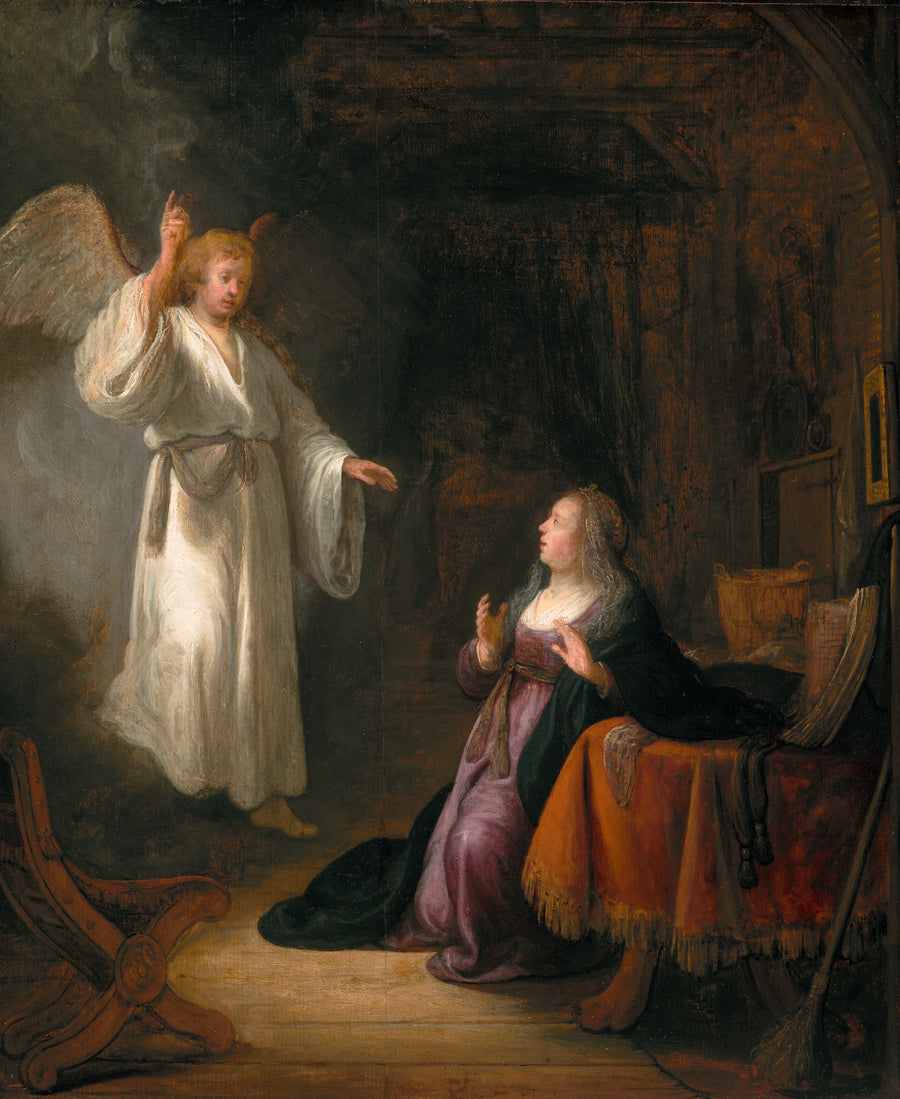 De Aankondiging - Rembrandt