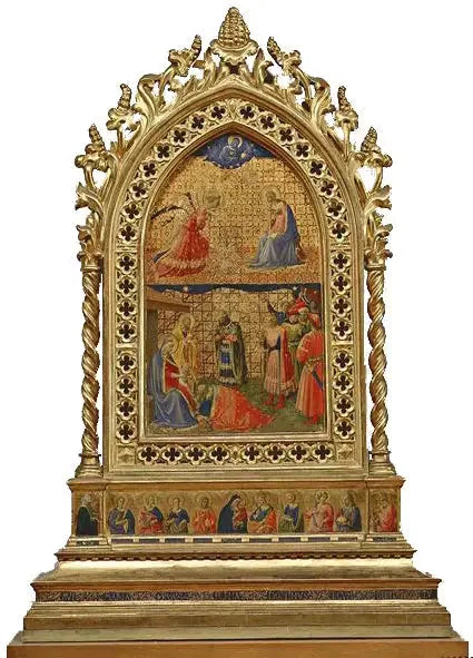 Aankondiging en Aanbidding door de Wijzen - Fra Angelico

Source:
Annonciation et Adoration des Mages - Fra Angelico