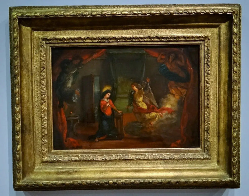 Aankondiging - Eugène Delacroix