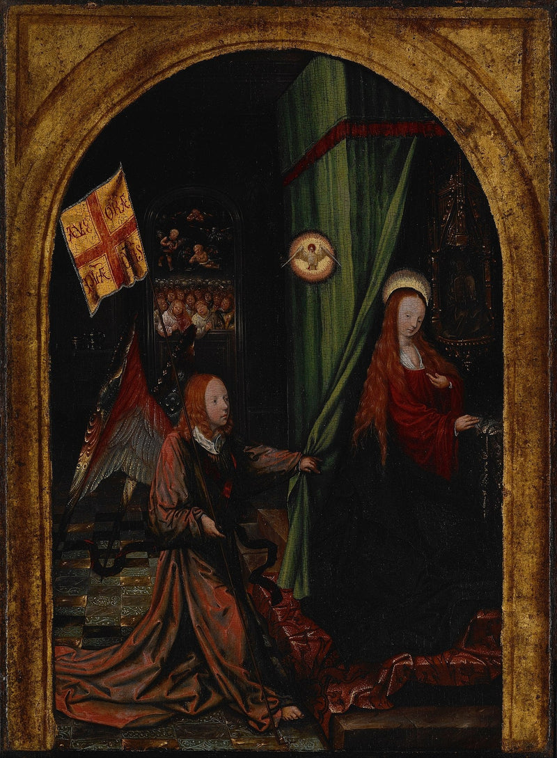 Aankondiging - Jacob Cornelisz van Oostsanen