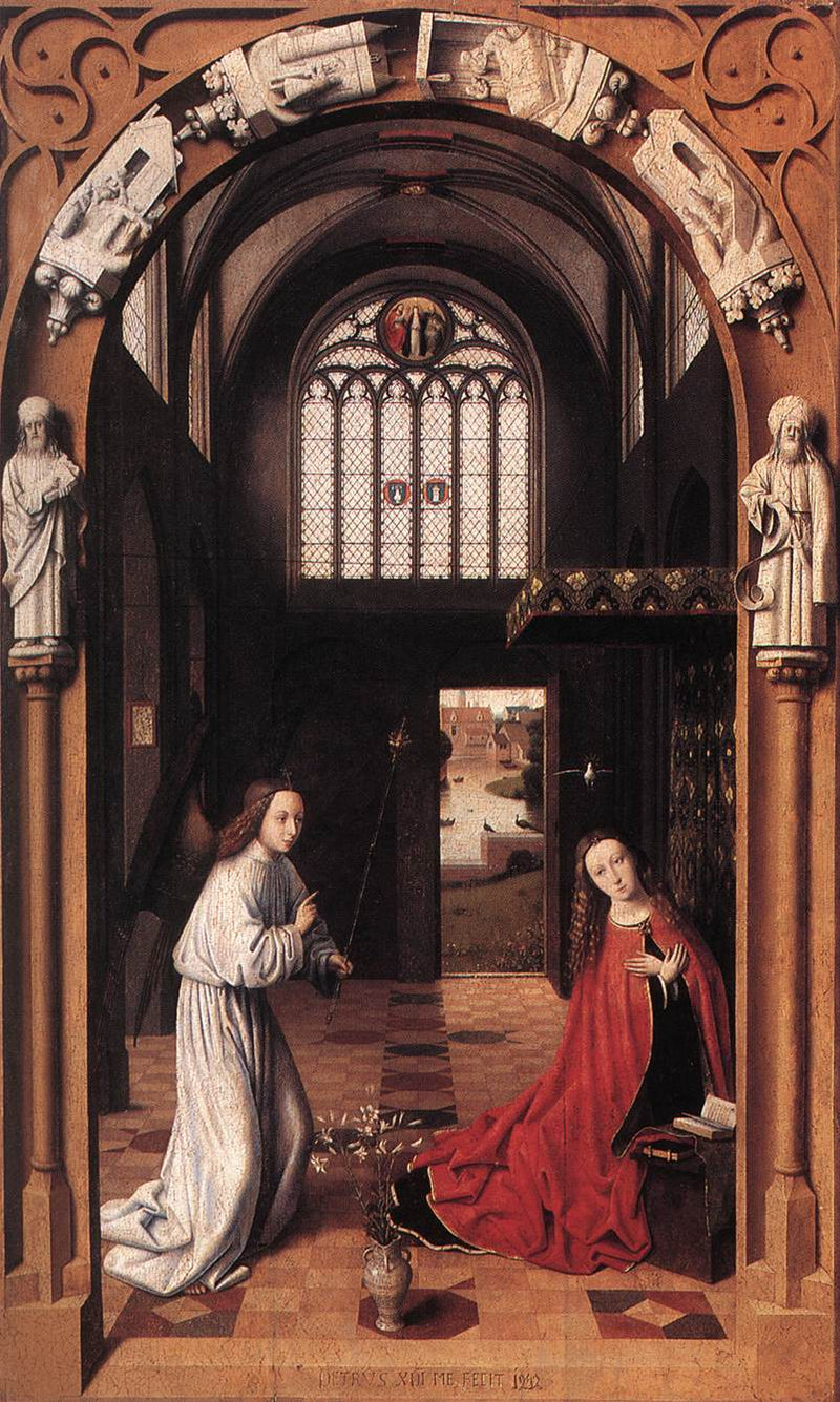Aankondiging - Petrus Christus