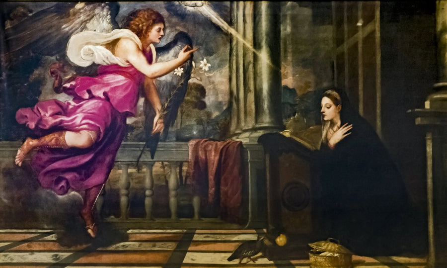 Aankondiging - Titian
