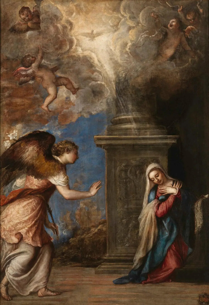 Aankondiging - Titian