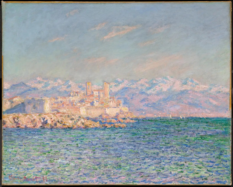 Antibes, middaglicht - Claude Monet