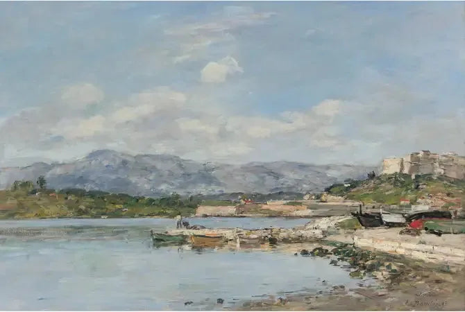 ANTIBES, HET FORT CARRÉ - Eugène Boudin
