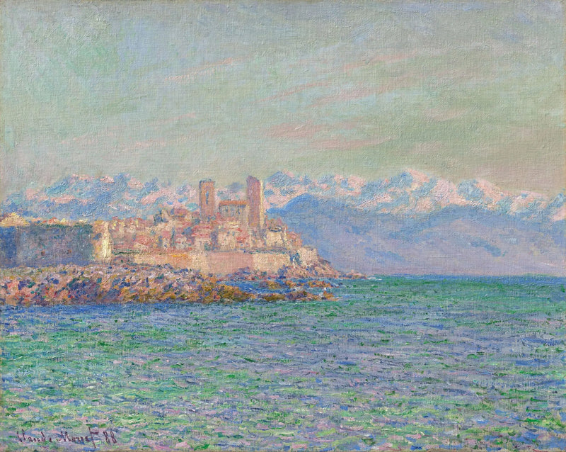 Antibes, het fort - Claude Monet