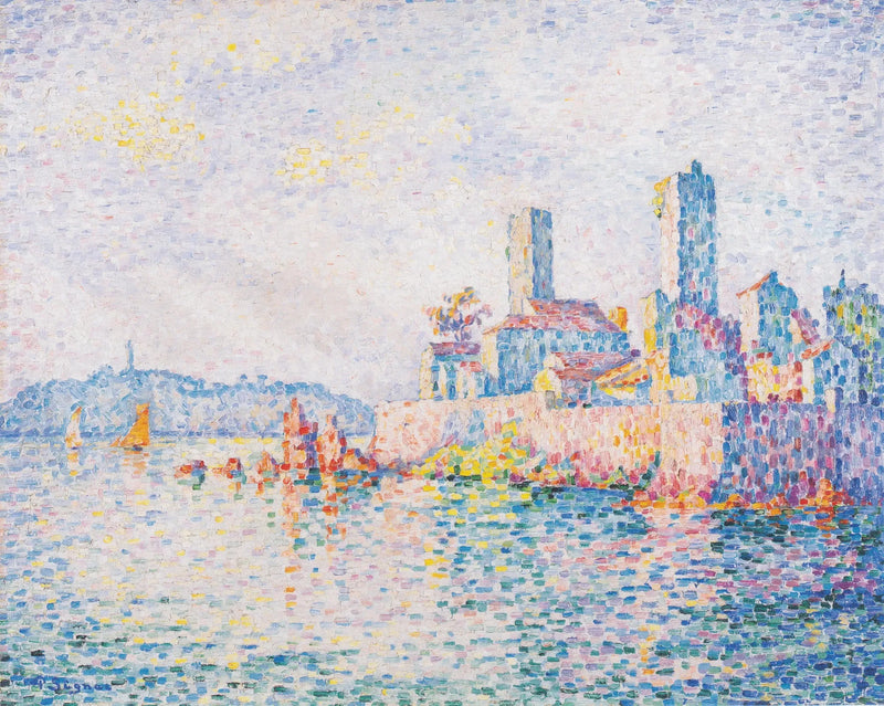 Antibes, De torens - Paul Signac