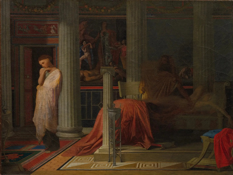 Antiochus en Stratonice - Jean-Auguste-Dominique Ingres