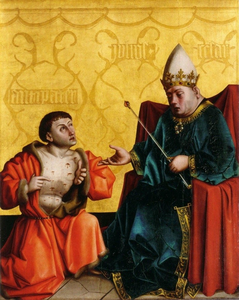 Antipater voor Julius Caesar - Konrad Witz