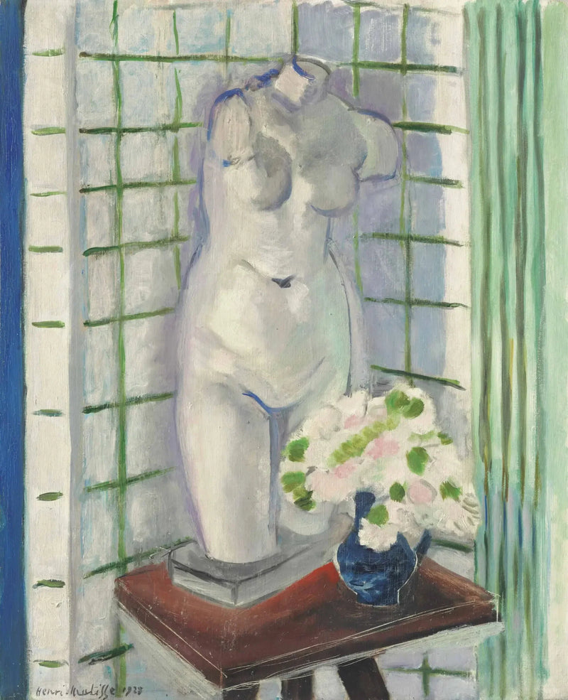 Antiek en anjers - Henri Matisse
