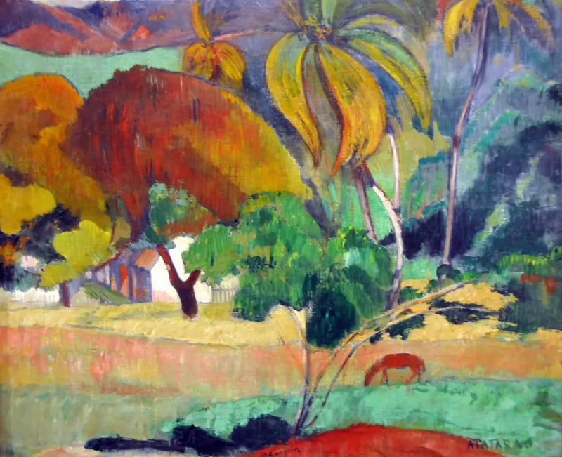 Apatarao (Wijk van Papeete) - Paul Gauguin