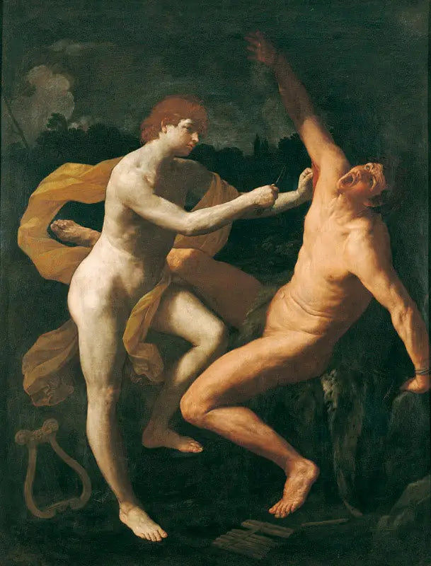 Apollon die Marsyas ontbindt - Guido Reni