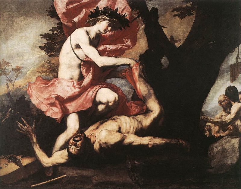 Apollon die Marsyas scheert - Jusepe de Ribera