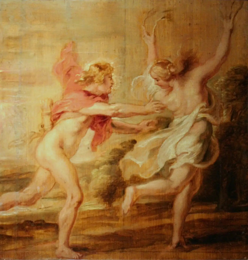 Apollon en Daphne - Peter Paul Rubens