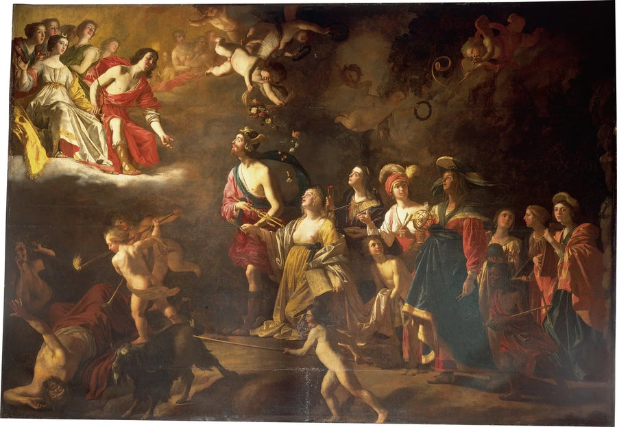 Apollon en Diana - Gerrit van Honthorst