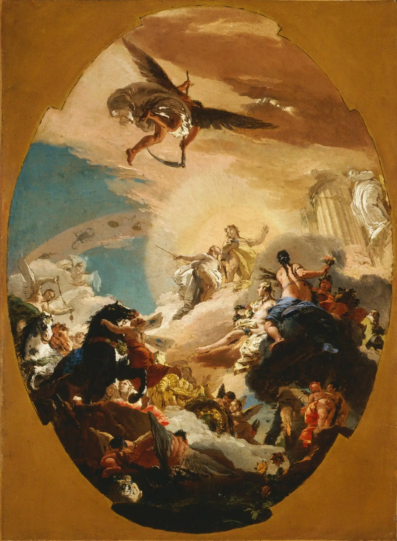 Apollon en Phaéton - Giovanni Battista Tiepolo