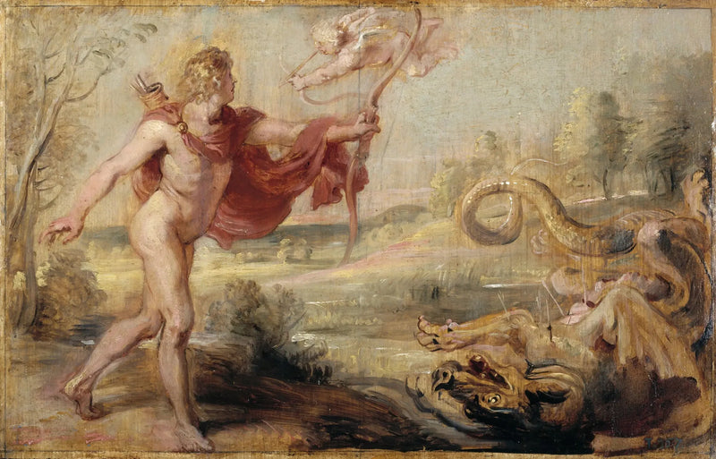 Apollon en Python - Peter Paul Rubens