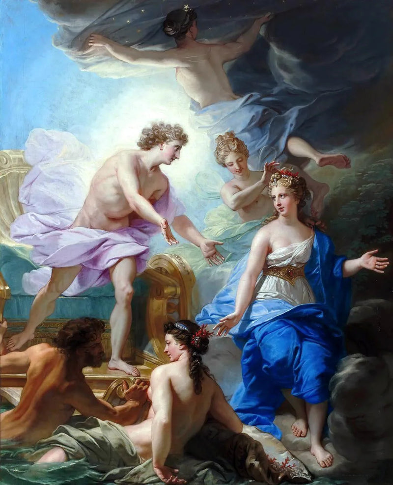 Apollon en Thetis - Jean-Baptiste Jouvenet