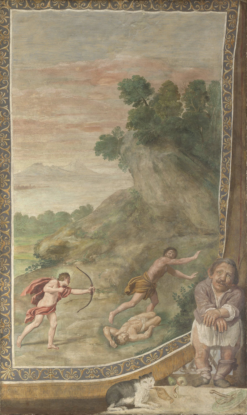 Apollon tuant le Cyclope - Le Dominiquin