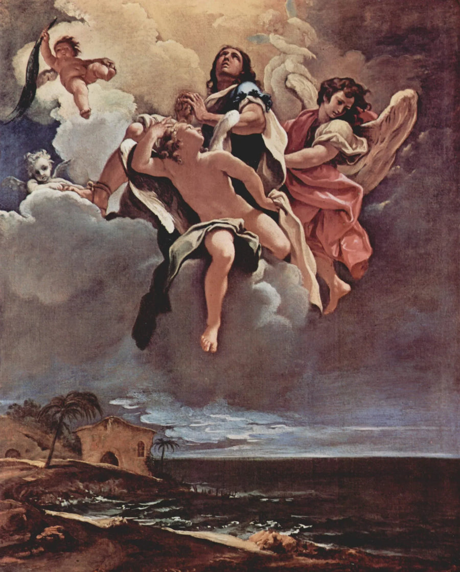 Apostase van een zalige - Sebastiano Ricci