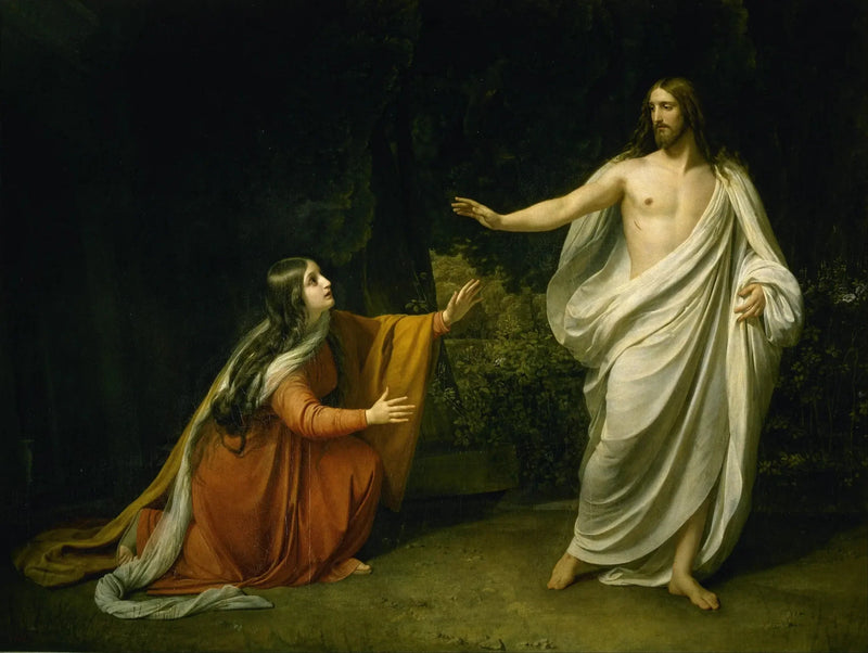 Aankomst van Christus bij Maria Magdalena na de Opstanding - Alexandre Ivanov

Source:
Apparition du Christ à Marie-Madeleine après la Résurrection - Alexandre Ivanov