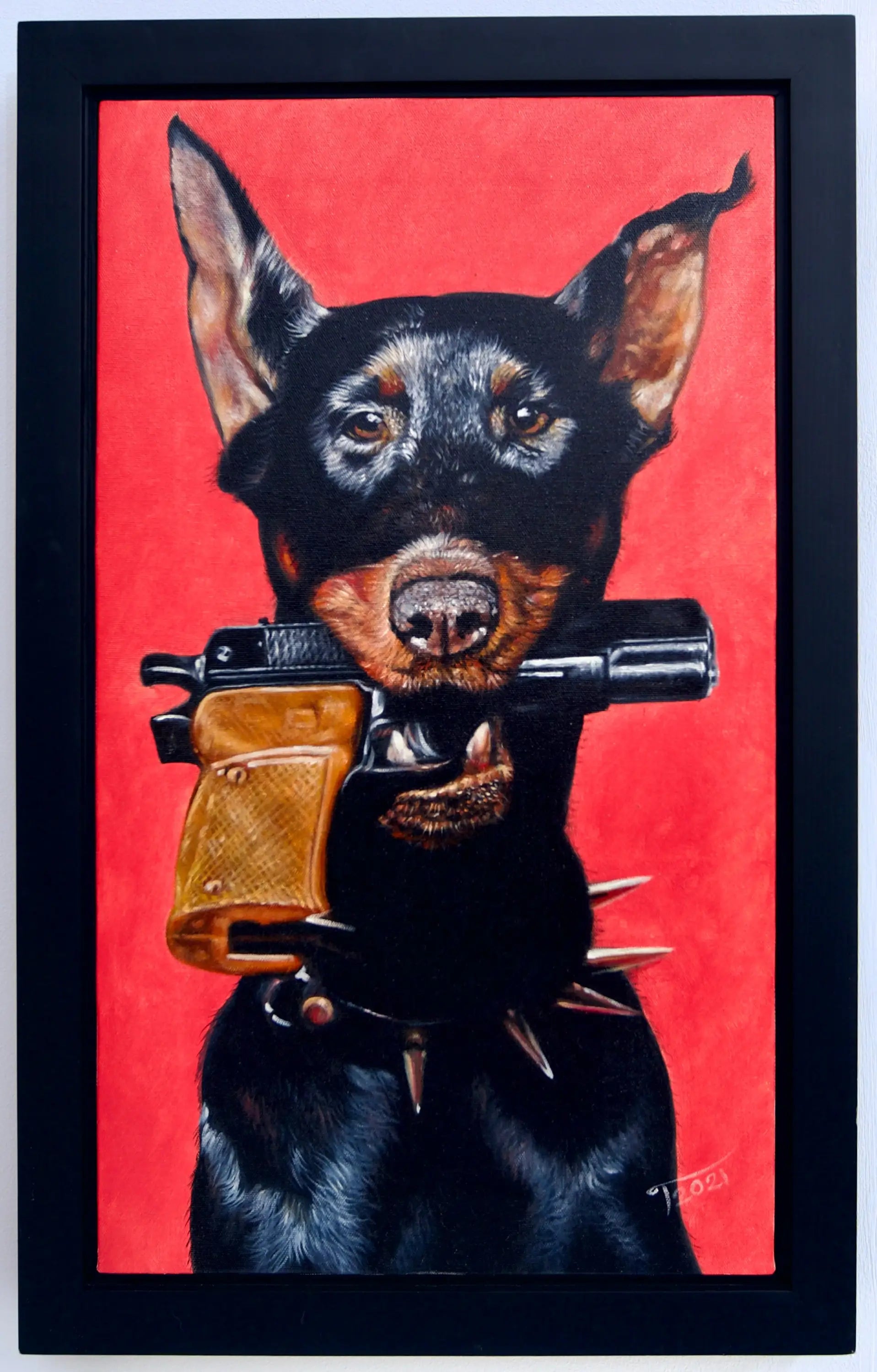 Bring my weapon - Wachirawit | 35 X 60 cm Reproductions de tableaux à la peinture à l’huile