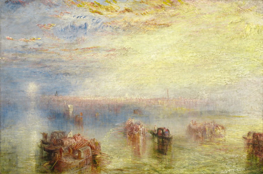 Approche de Venise - Joseph Mallord William Turner