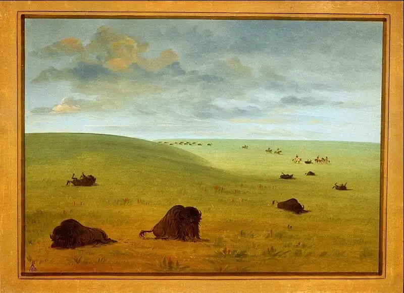 Na de jacht op bizons - Sioux - George Catlin

Source:
Après la chasse au bison - Sioux - George Catlin