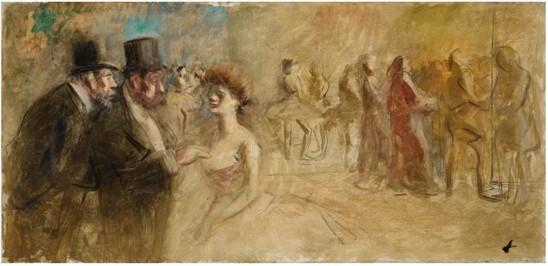Na de dans - Jean-Louis Forain