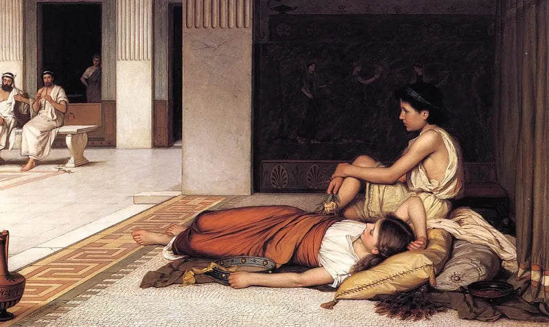 Na de dans - John William Waterhouse