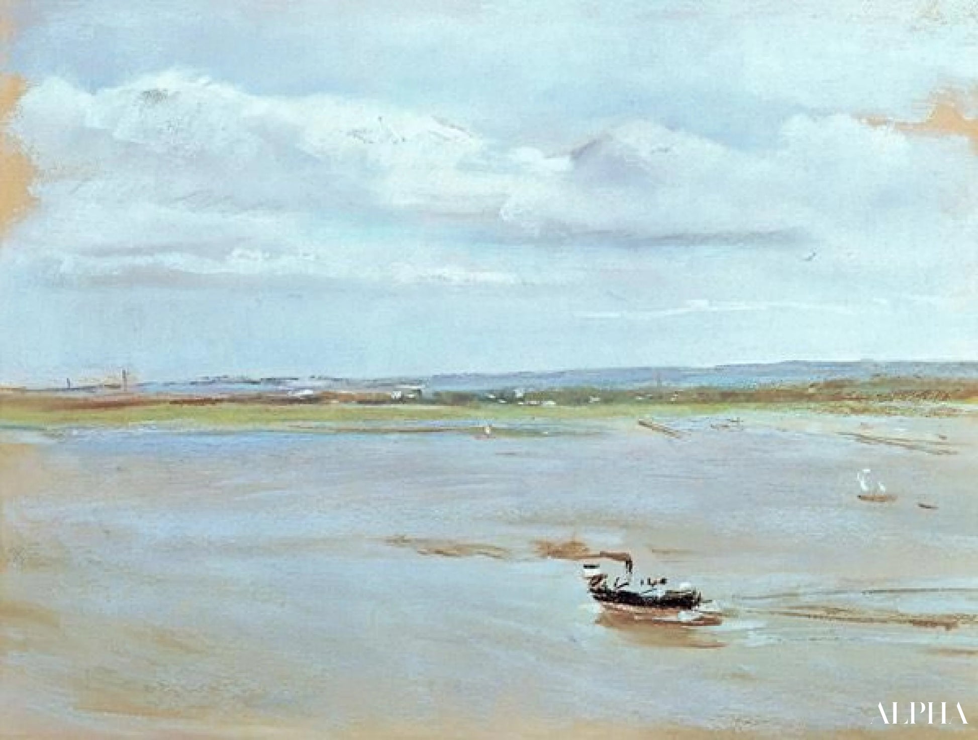 Na de regen, 1902 - Max Liebermann - Reproducties van schilderijen en hoogwaardige schilderijen